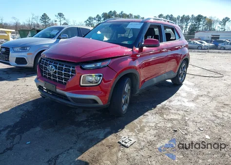 2022 Hyundai Venue Sel z USA, uszkodzony, nr VIN KMHRC8A36NU134464